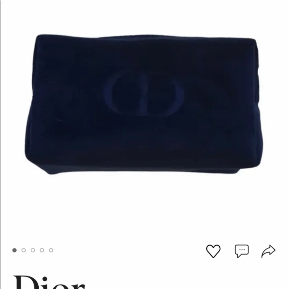 Dior Velvet cosmetic pouch - Picture 2 of 7